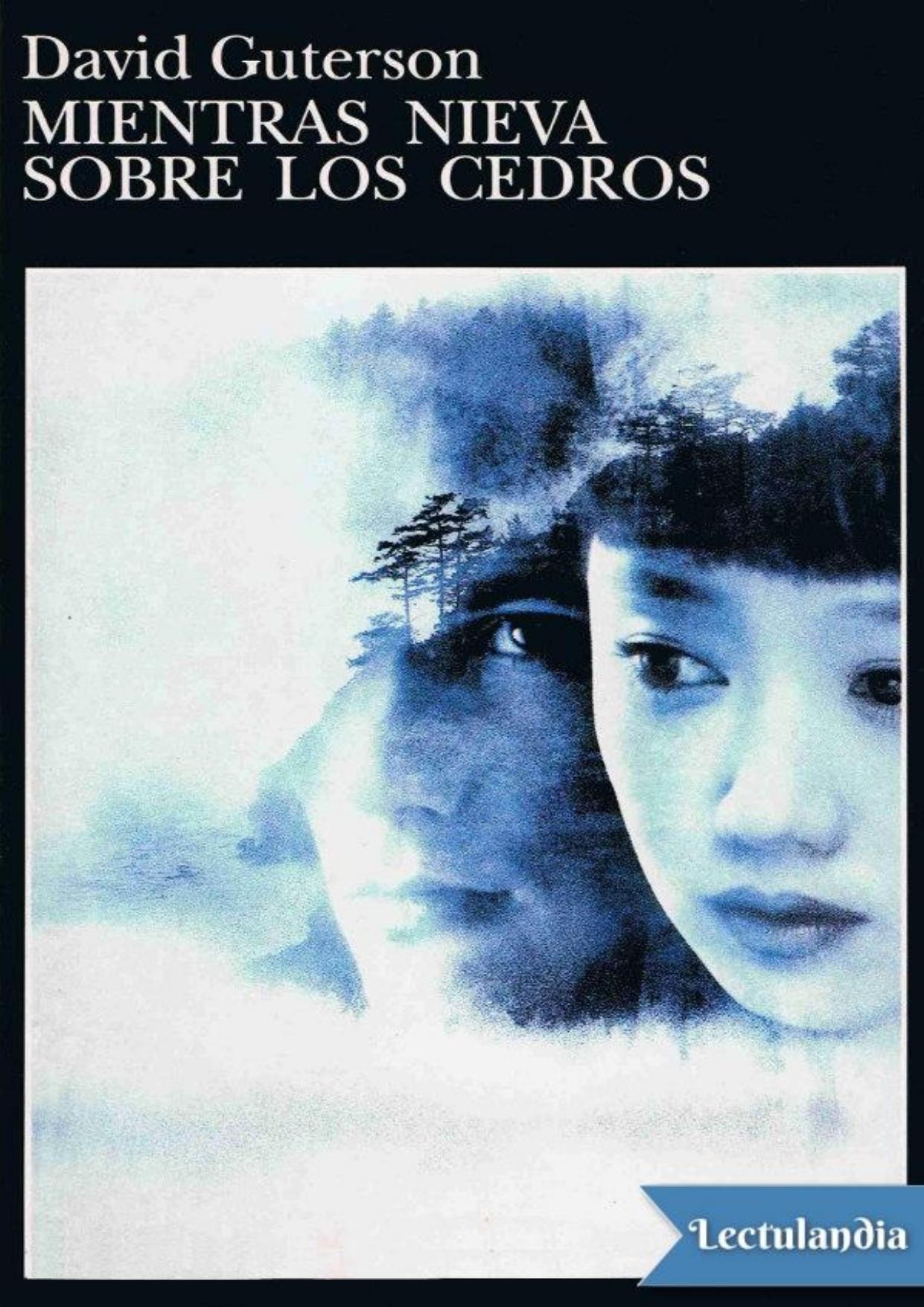Mientras nieva sobre los cedros de David Guterson, portada del libro