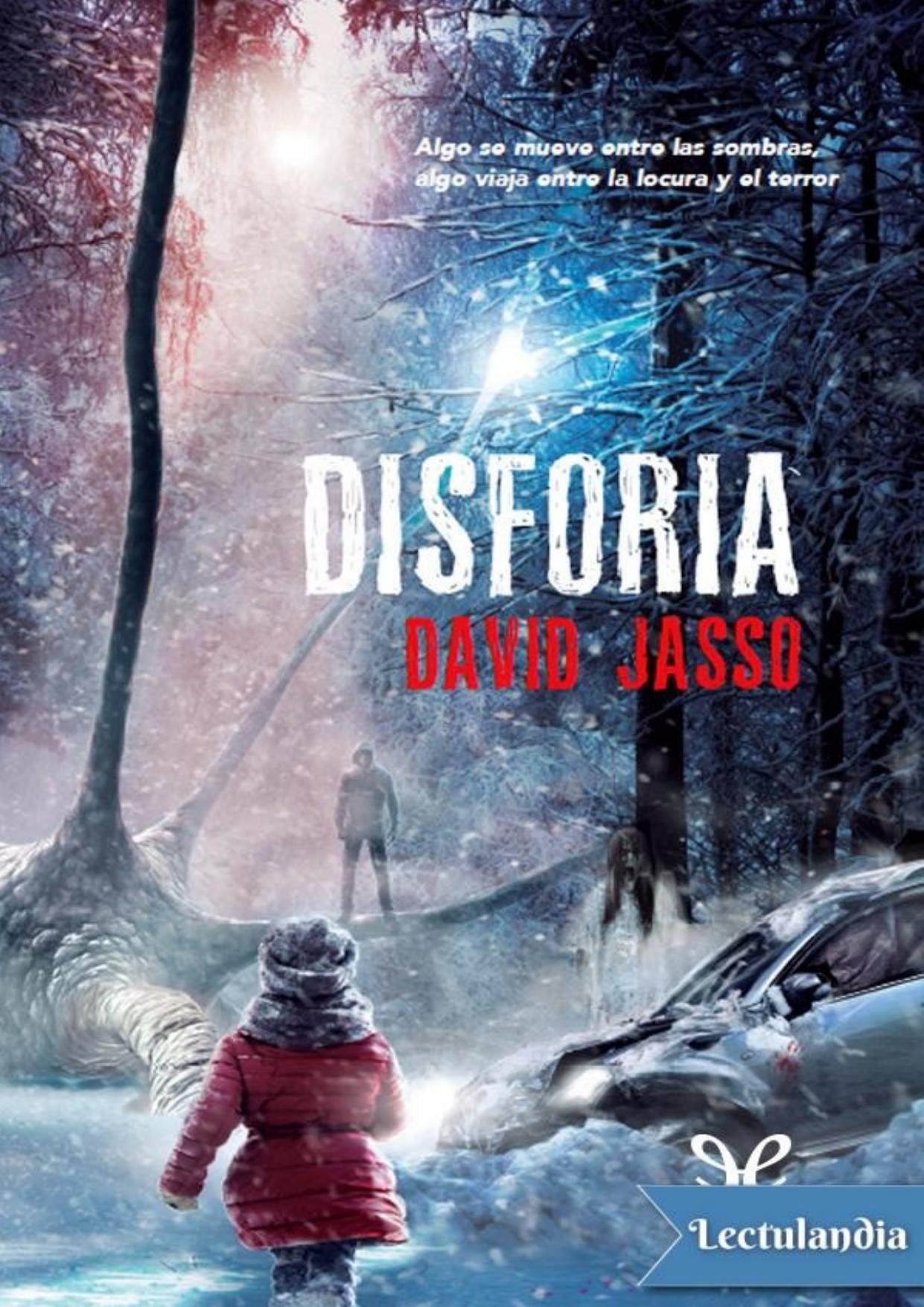 Disforia de David Jasso, portada del libro