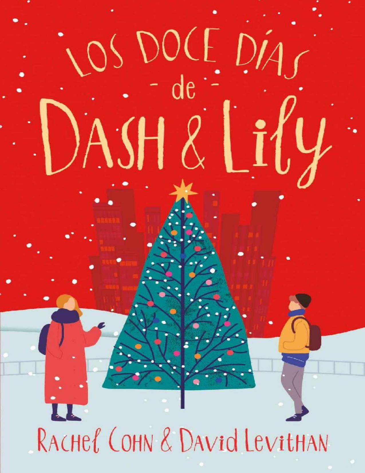 Los doce días de Dash & Lily de David Levithan, portada del libro