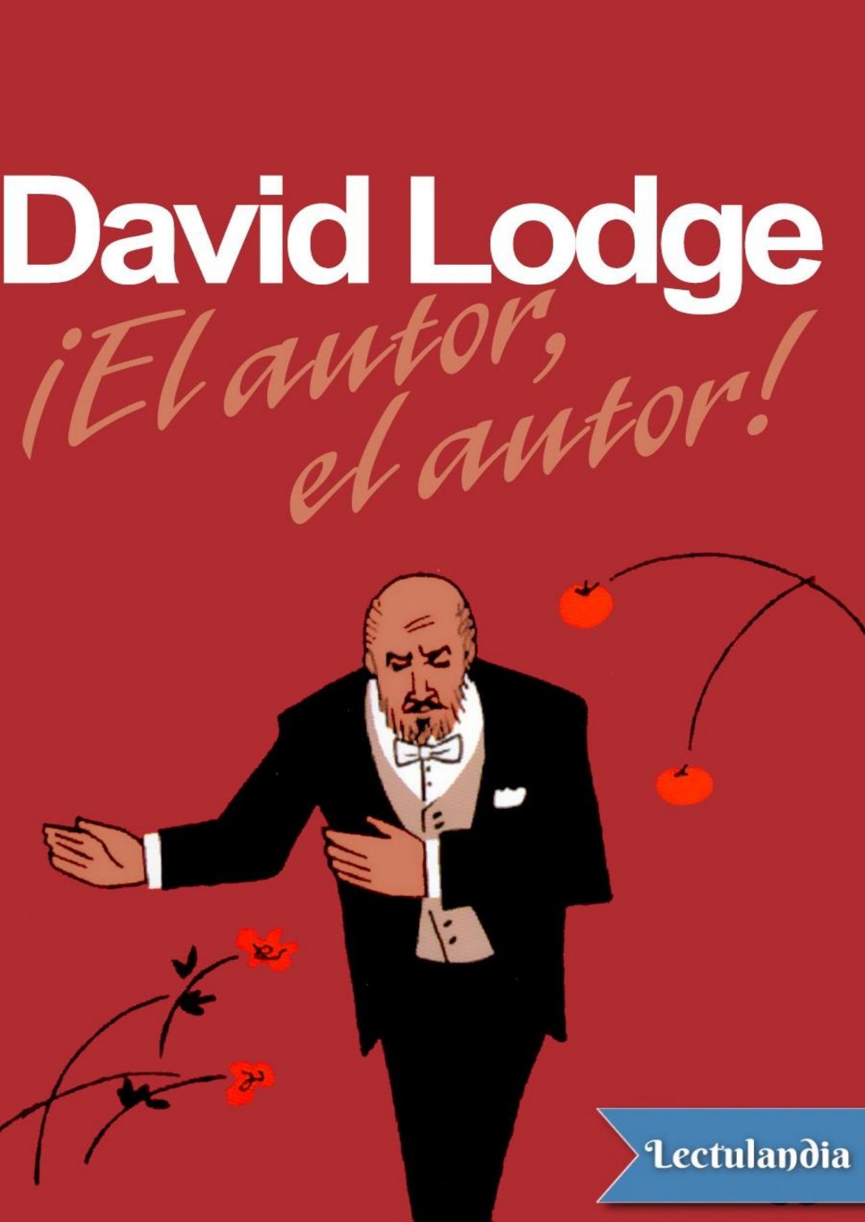 El autor, el autor de David Lodge, portada del libro