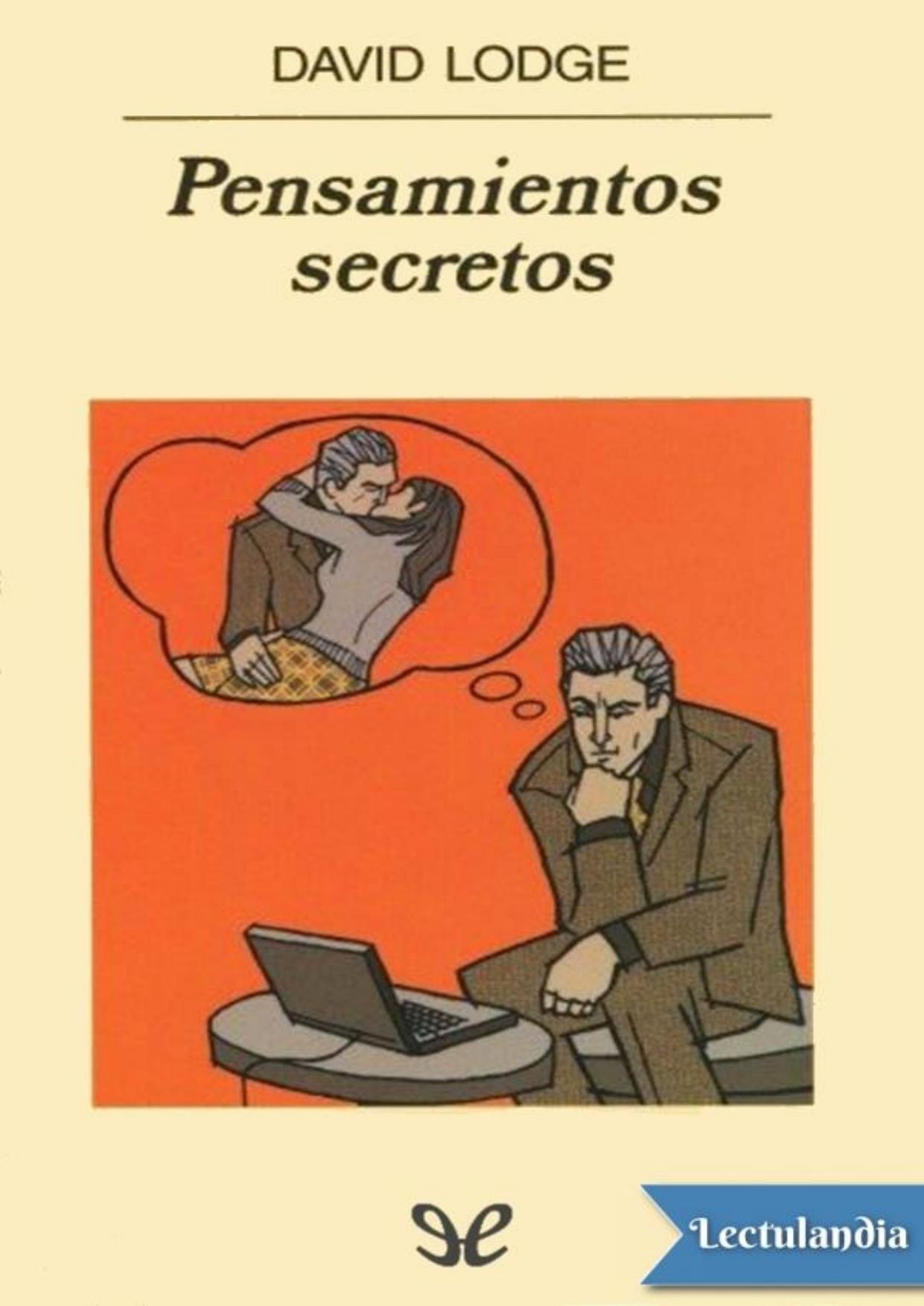 Pensamientos secretos de David Lodge, portada del libro