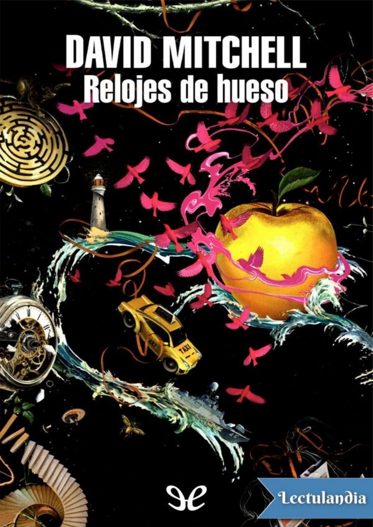Relojes de hueso de David Mitchell, portada del libro