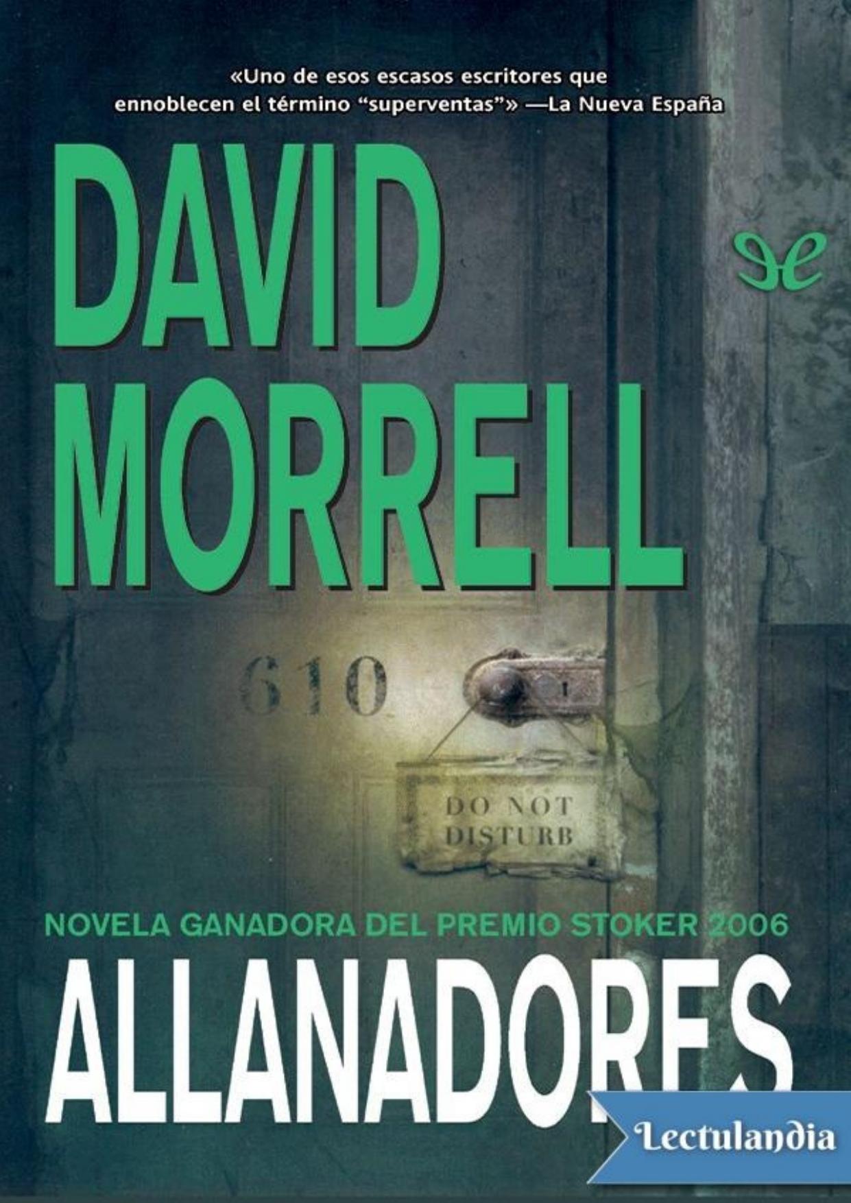 Allanadores de David Morrell, portada del libro