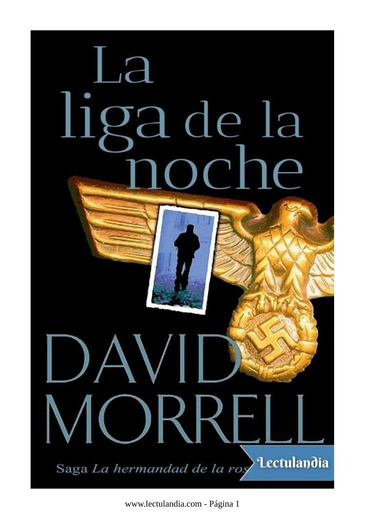 La liga de la noche de David Morrell, portada del libro