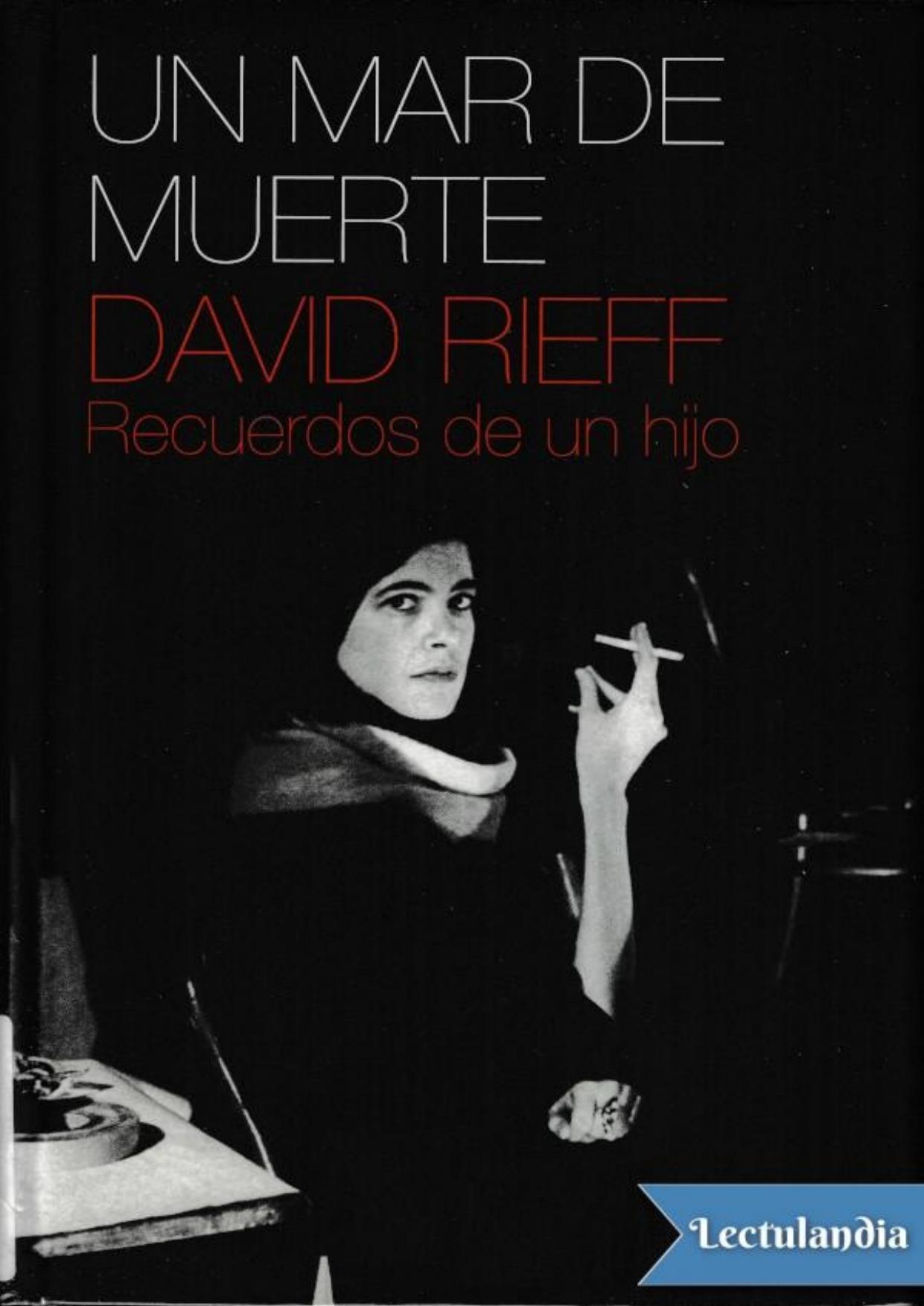 Un mar de muerte de David Rieff, portada del libro