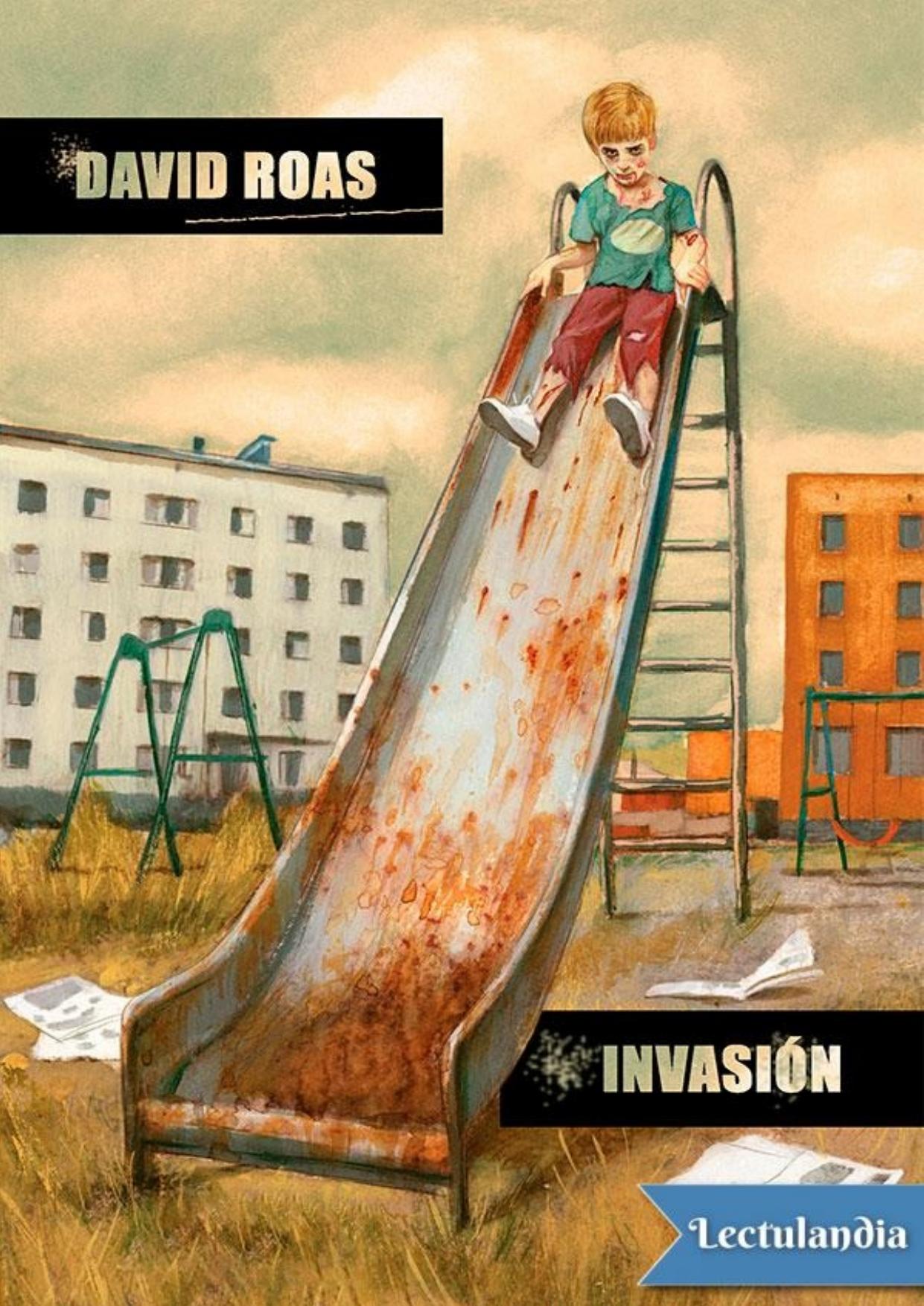 Invasión de David Roas, portada del libro
