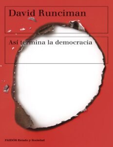 Portada de Así termina la democracia