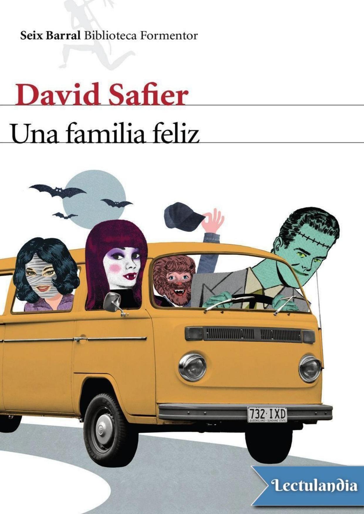 Una familia feliz de David Safier, portada del libro