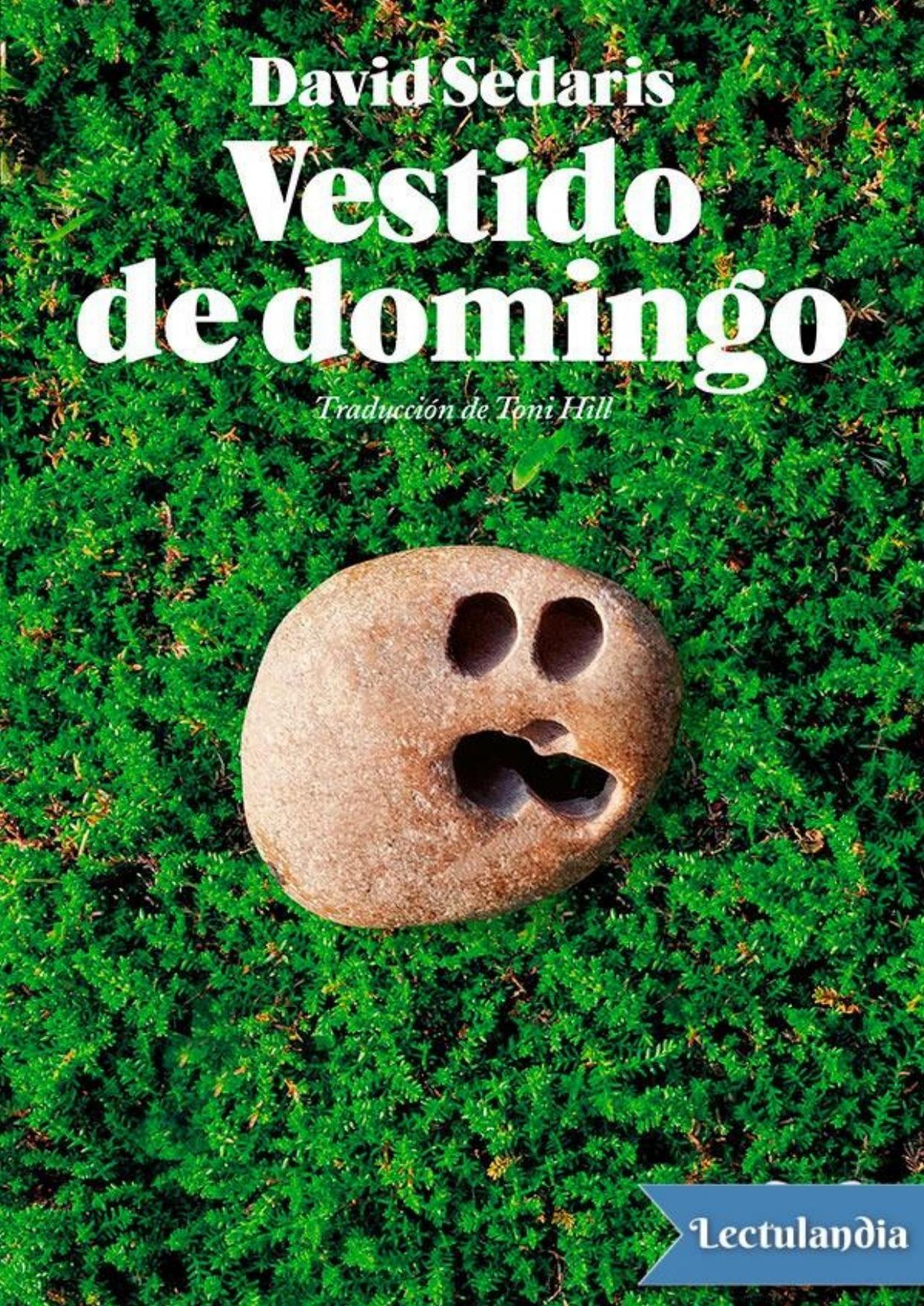 Vestido de domingo de David Sedaris, portada del libro