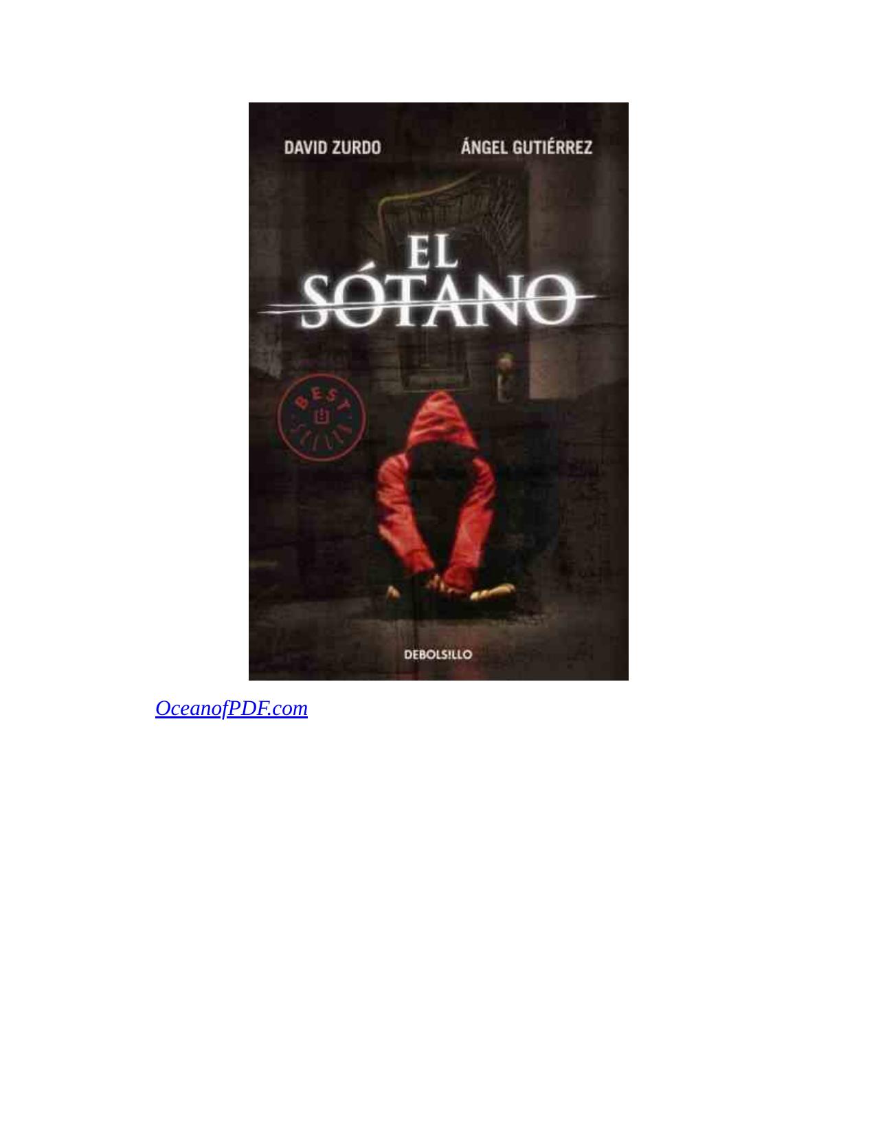 El sotano de David Zurdo, portada del libro