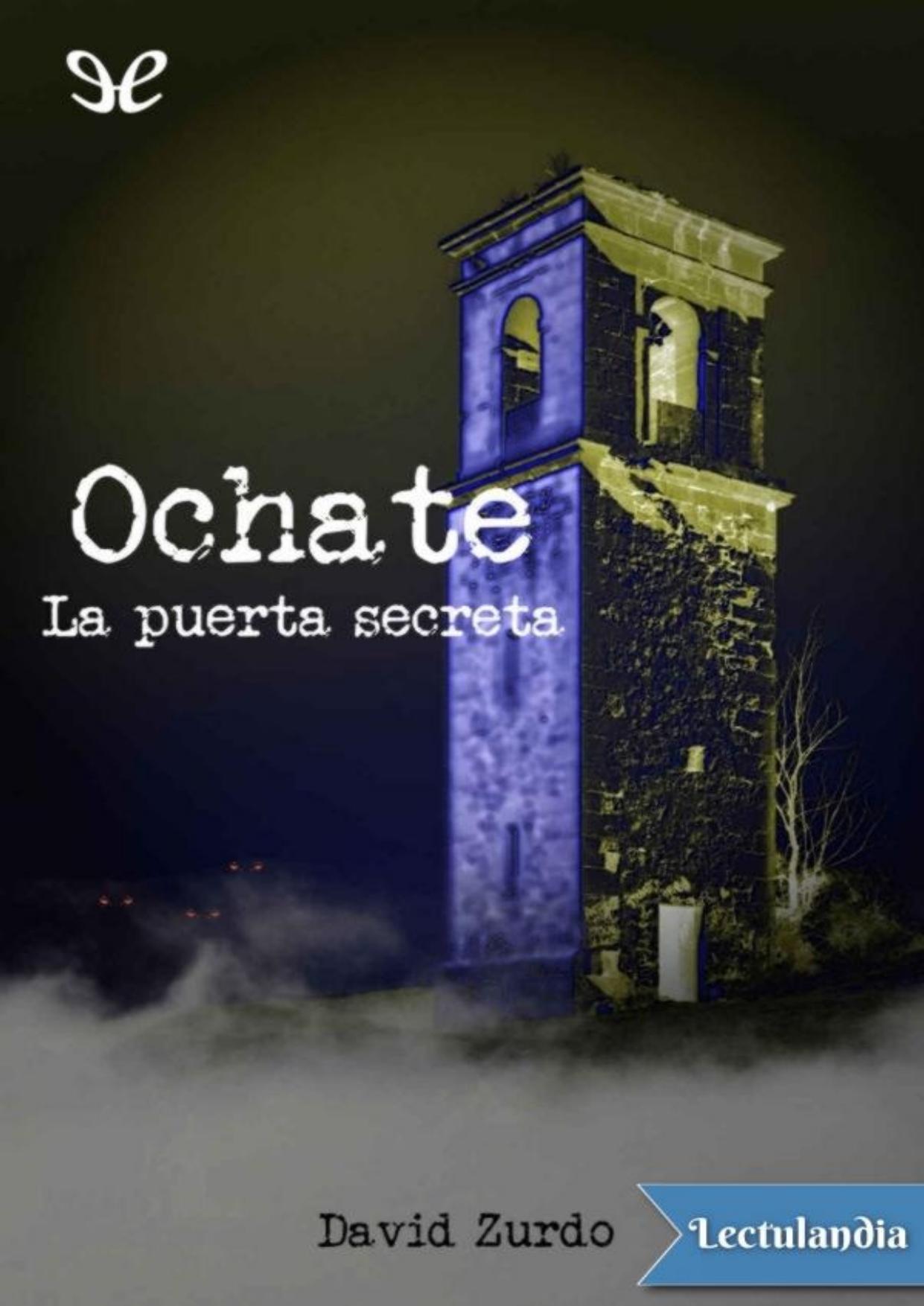 Ochate. La puerta secreta de David Zurdo, portada del libro