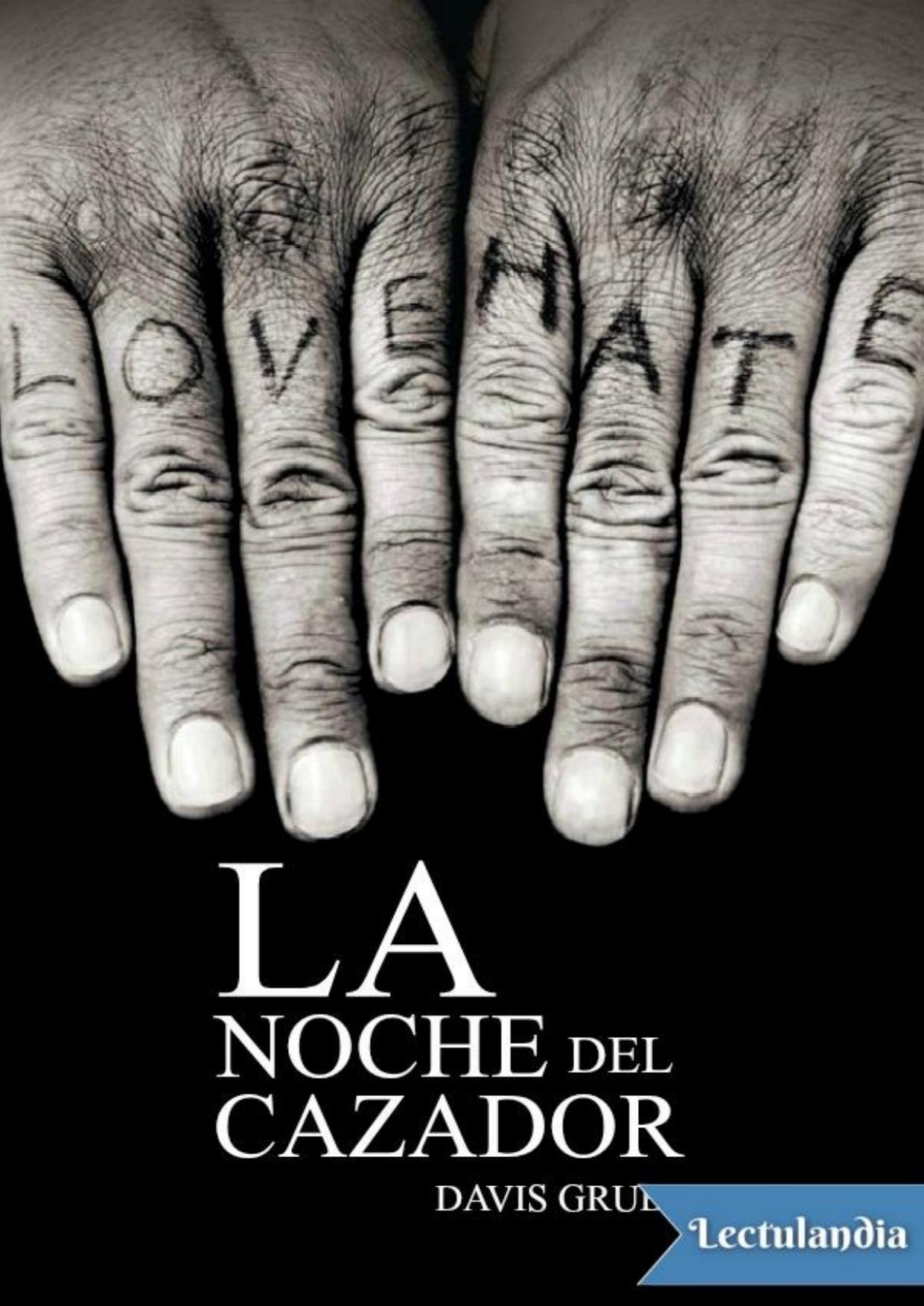 La noche del cazador de Davis Grubb, portada del libro