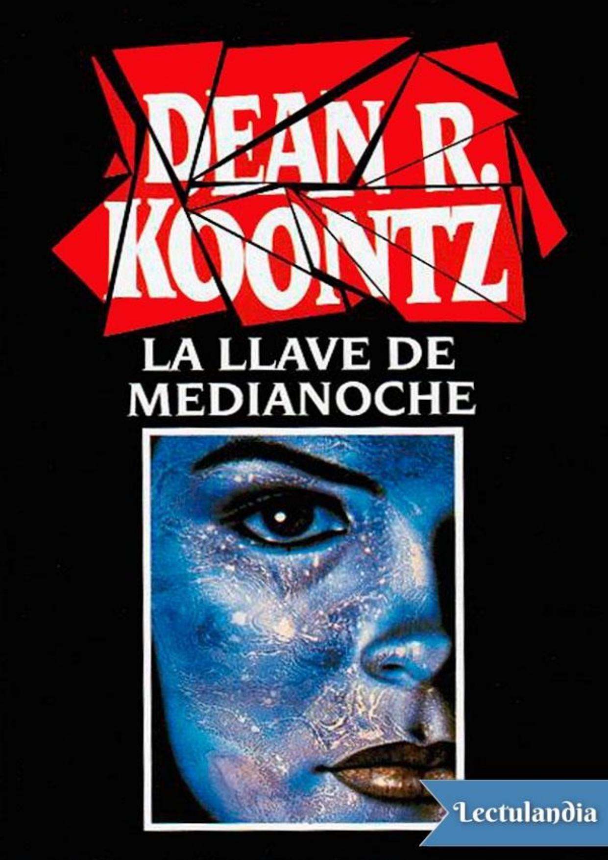 La llave de medianoche de Dean R Koontz, portada del libro