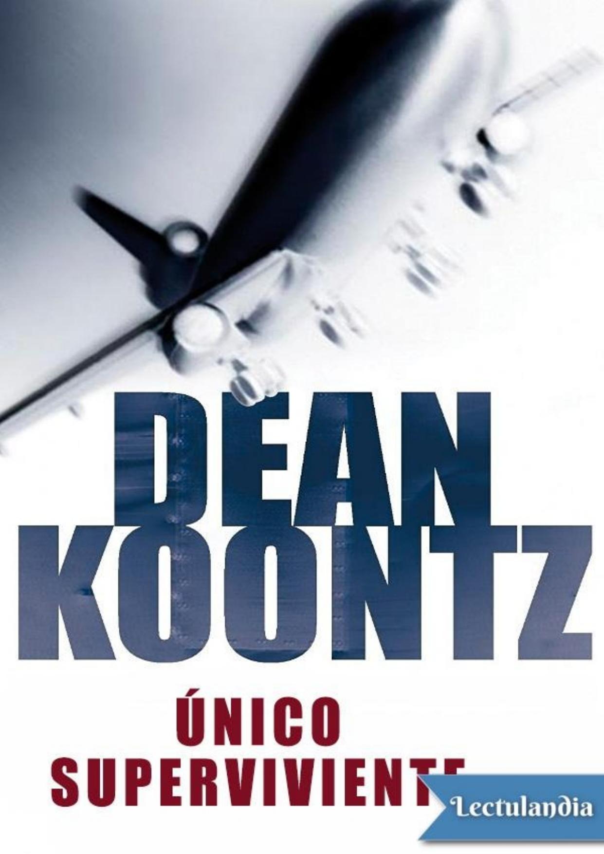 Único superviviente de Dean R Koontz, portada del libro
