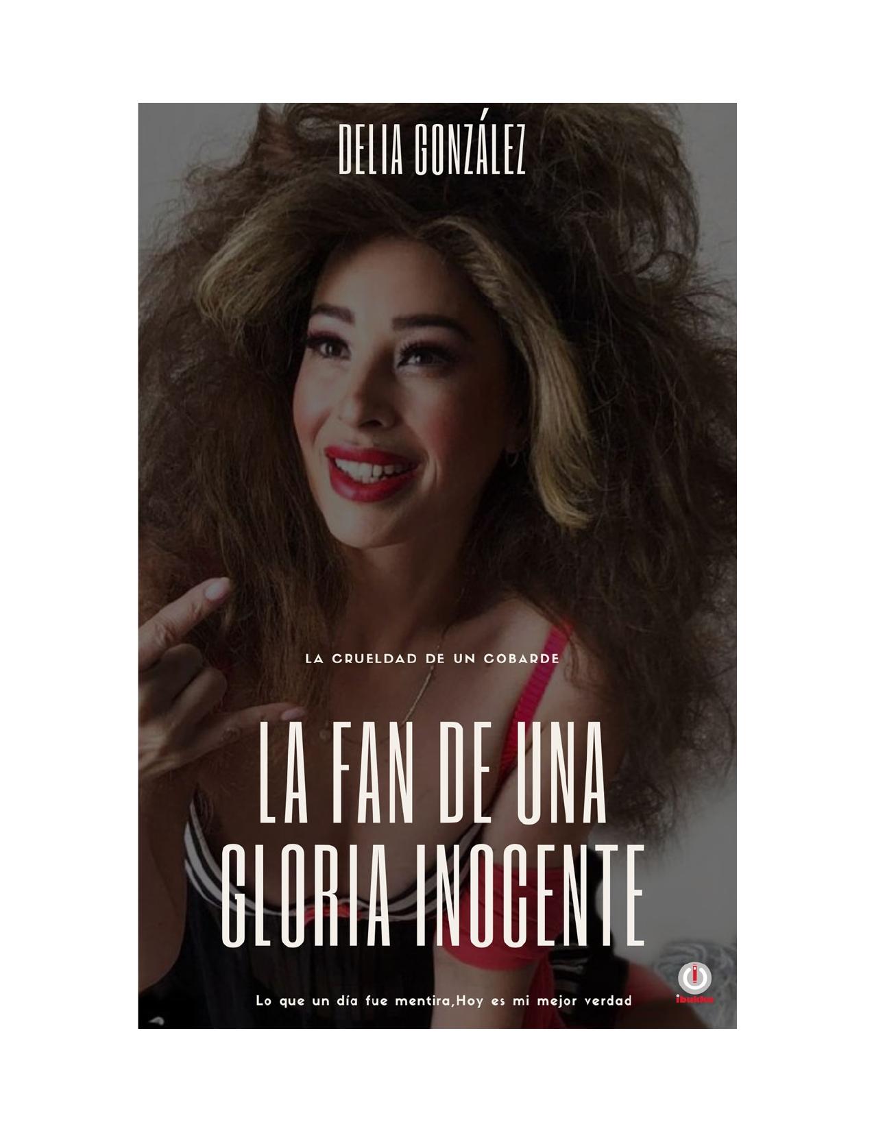 La fan de una Gloria inocente de Delia Gonzalez, portada del libro