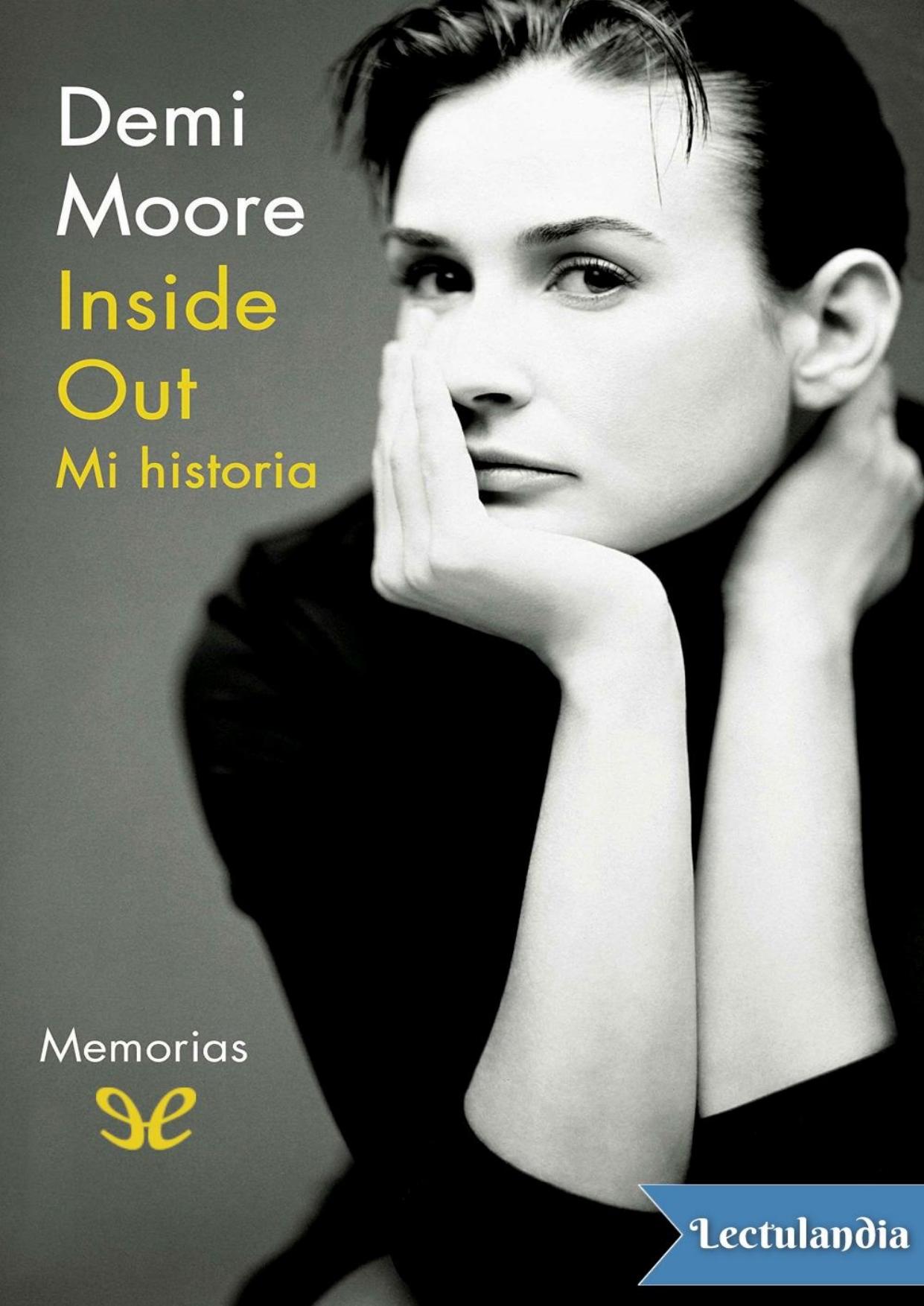 Inside Out. Mi historia de Demi Moore, portada del libro