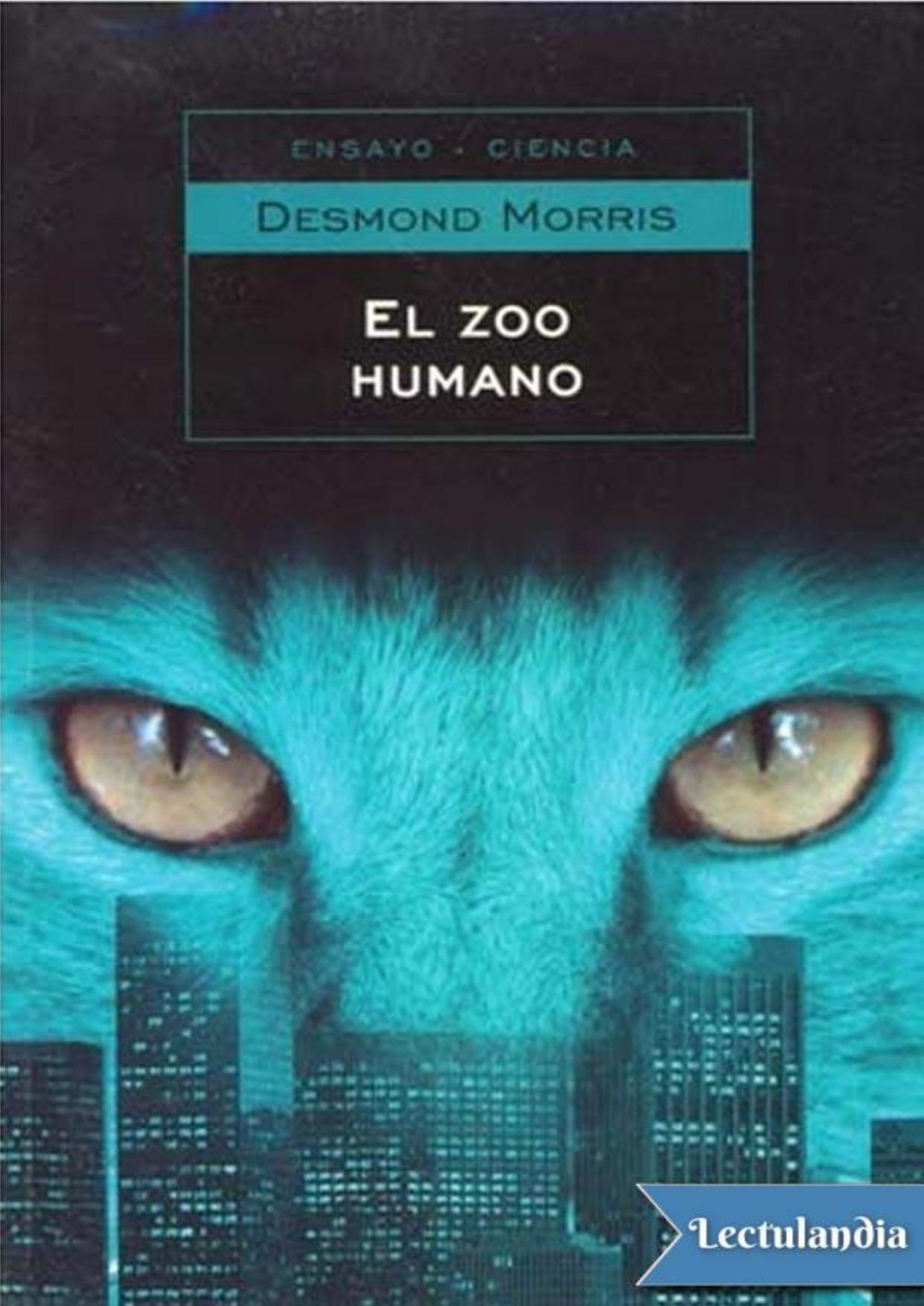 El zoo humano de Desmond Morris, portada del libro
