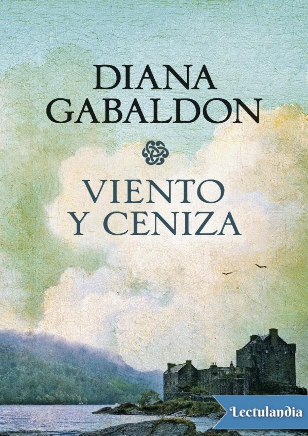 Viento y ceniza de Diana Gabaldon, portada del libro