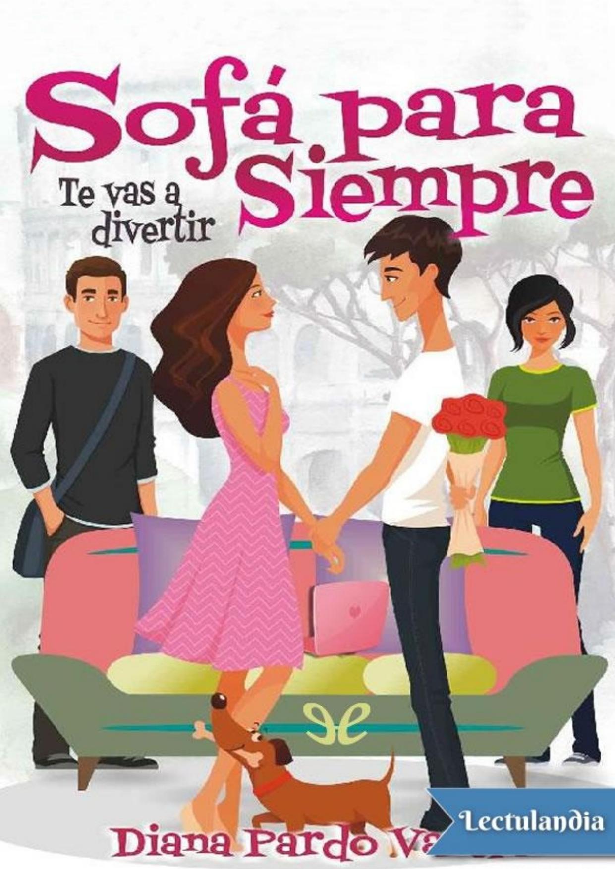 Sofá para siempre de Diana Pardo Varela, portada del libro