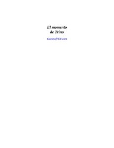 Portada de El Momento de Trino