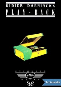 Portada de Play-Back