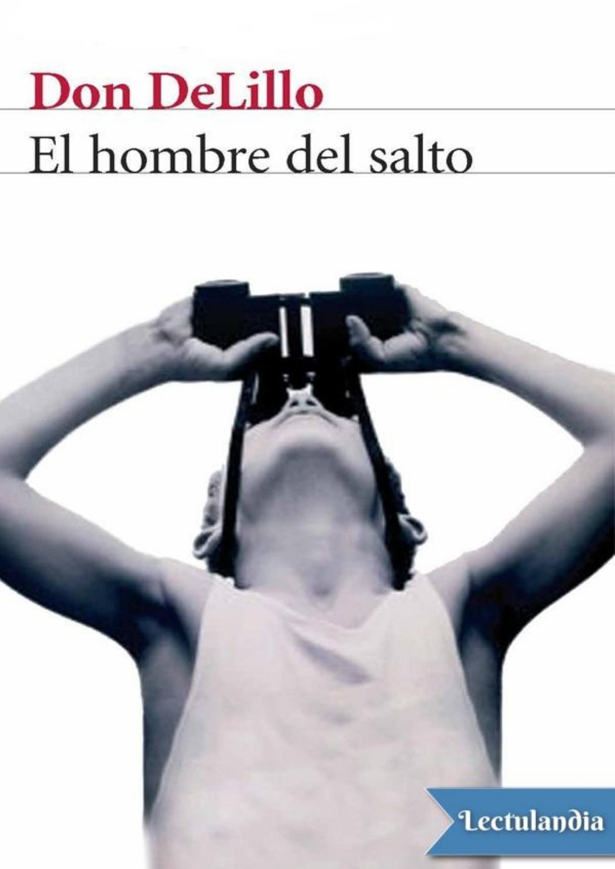 El hombre del salto de Don DeLillo, portada del libro