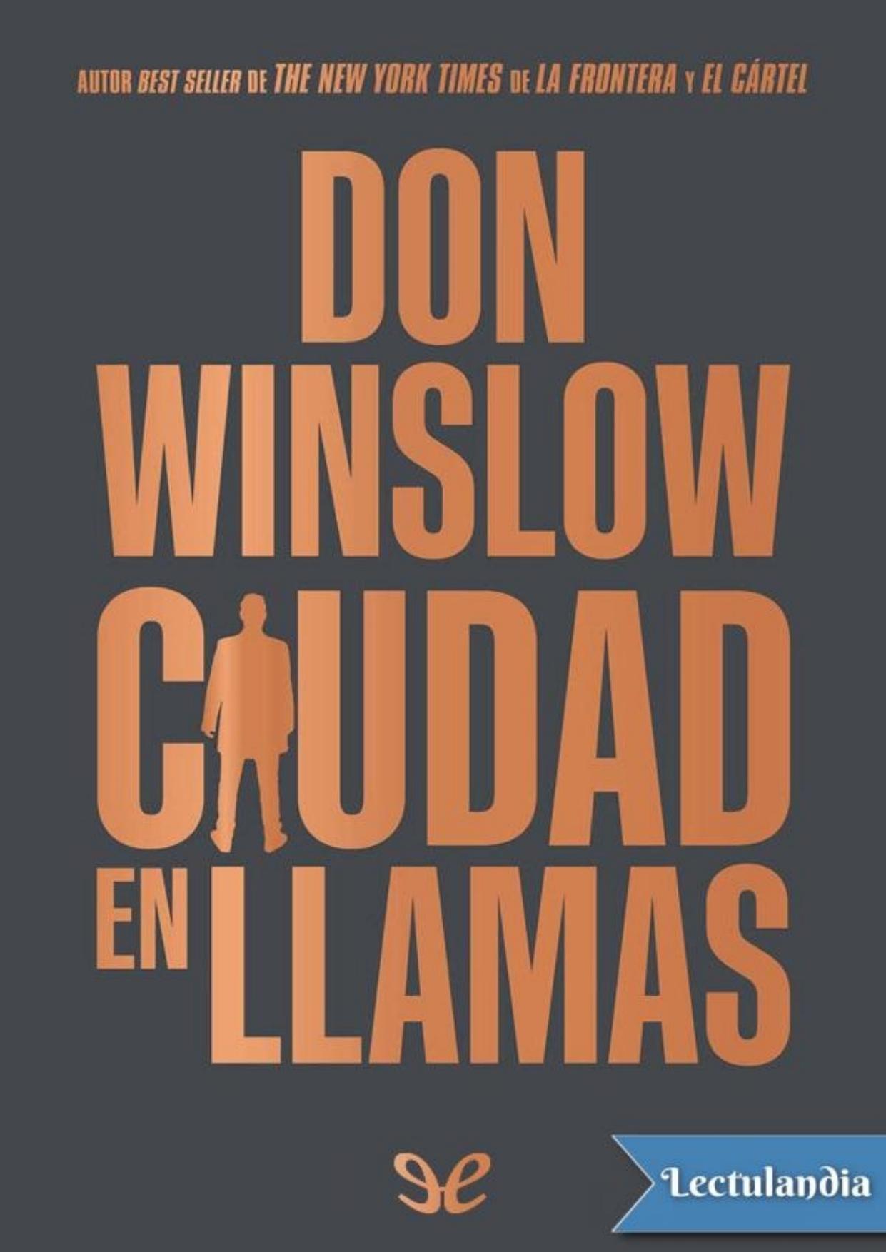Ciudad en llamas de Don Winslow, portada del libro