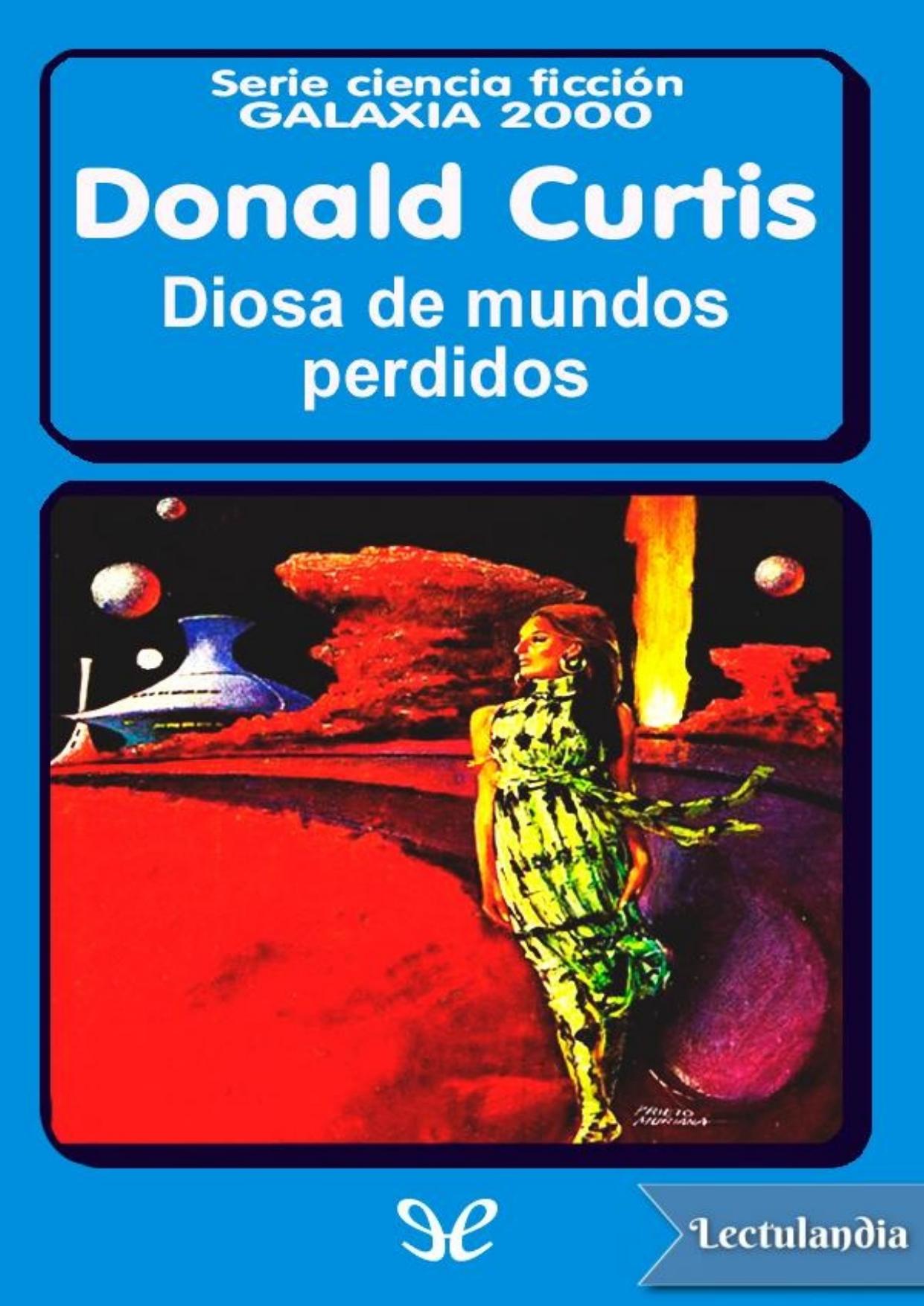 Diosa de mundos perdidos de Donald Curtis, portada del libro
