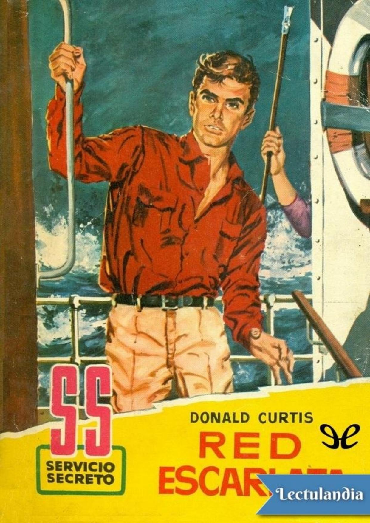 Red escarlata de Donald Curtis, portada del libro