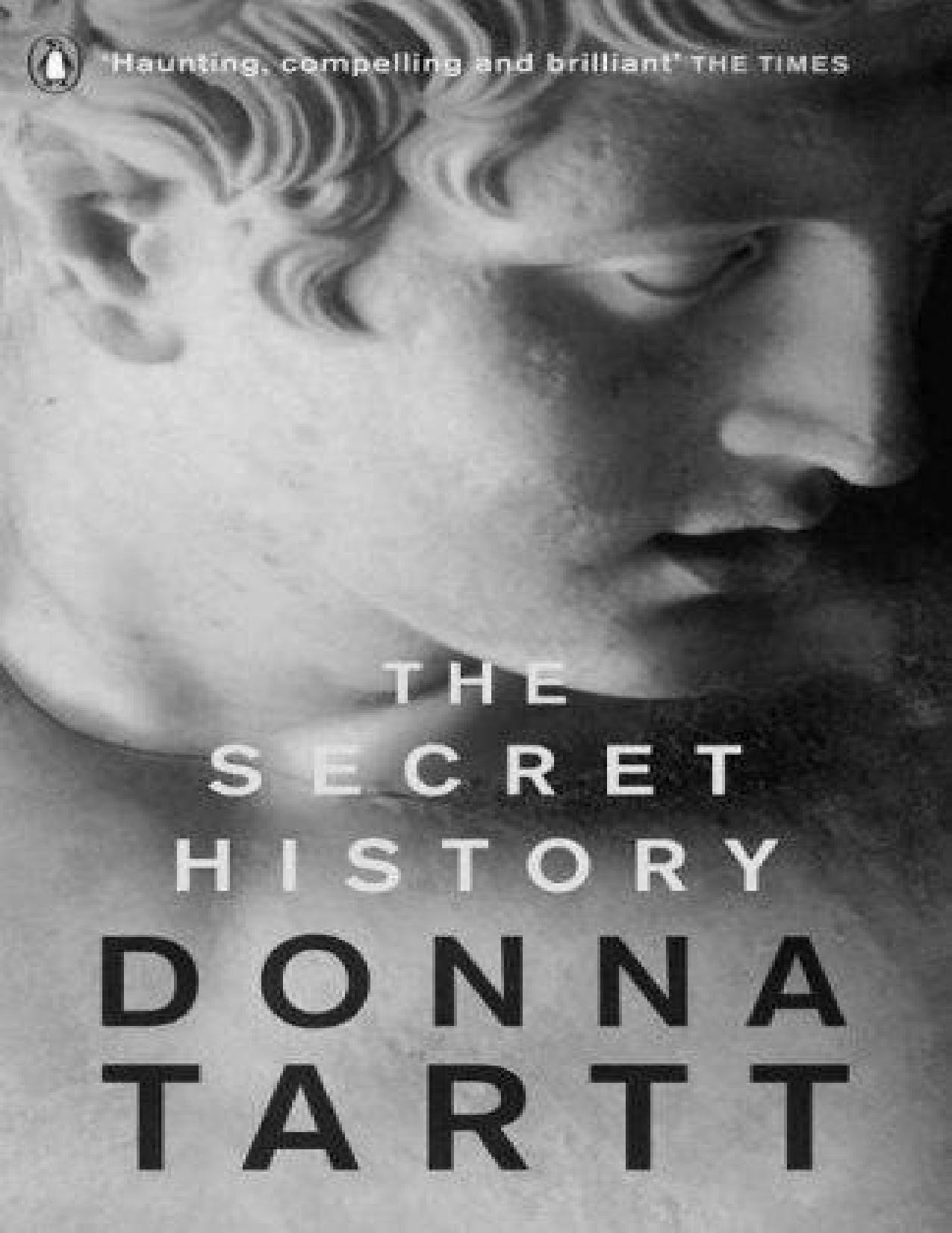 El secreto de Donna Tartt, portada del libro