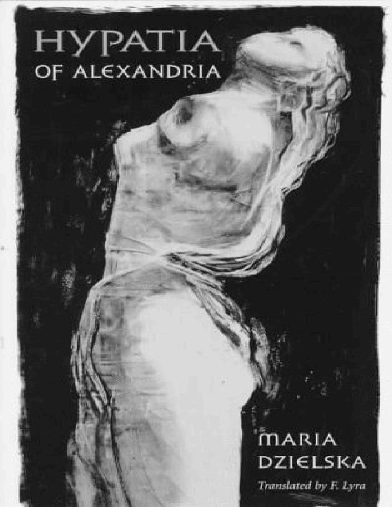 Portada de Hypatia de Alejandria