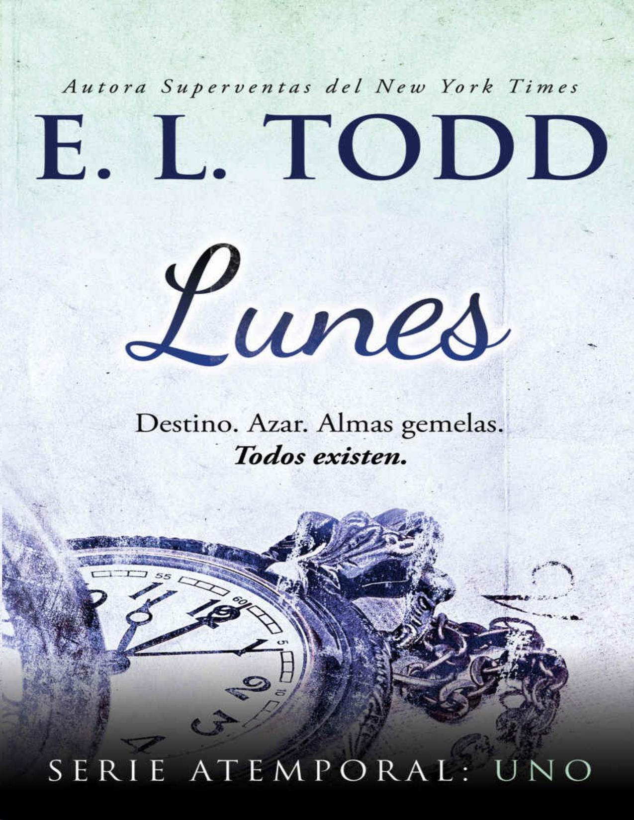 LUNES de E. L. Todd, portada del libro
