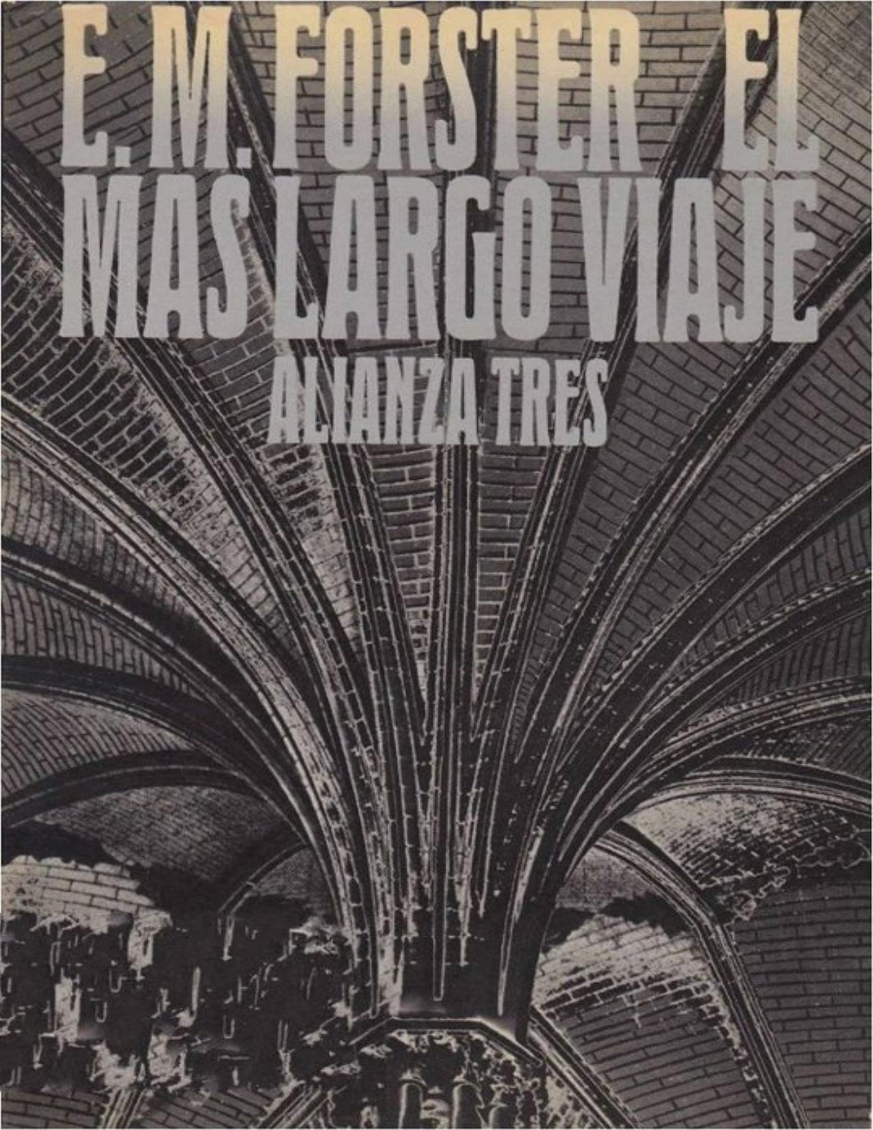 El Más Largo Viaje de E. M. Forster, portada del libro