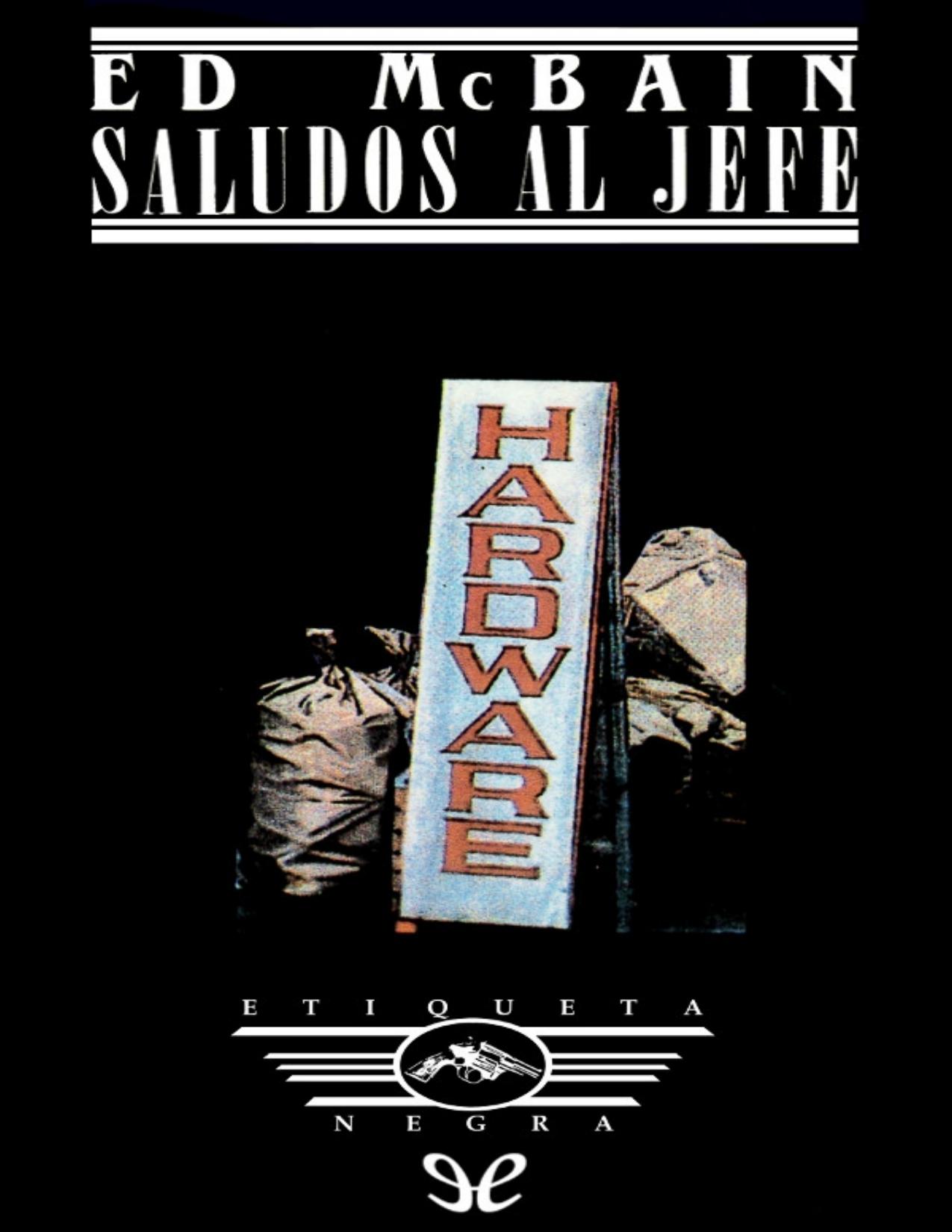 Saludos al jefe de Ed McBain, portada del libro