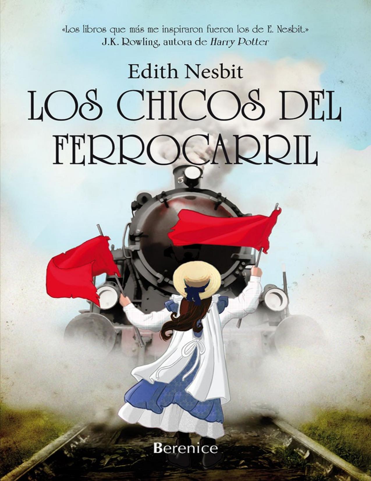 Los chicos del ferrocarril de Edith Nesbit, portada del libro