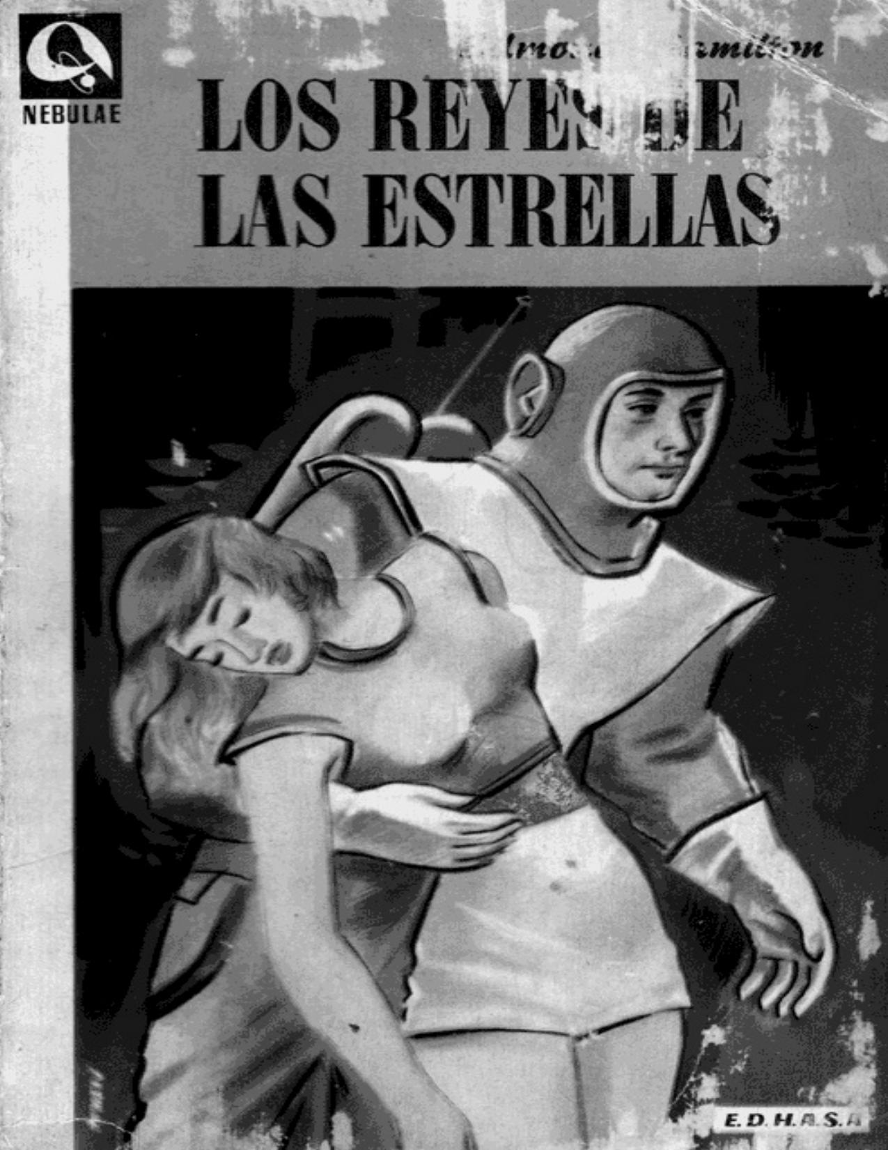 Los Reyes de las Estrellas de Edmond Hamilton, portada del libro