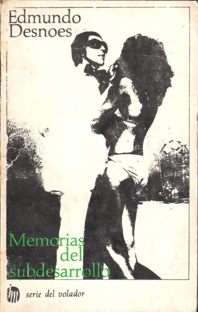 Memorias del subdesarrollo de Edmundo Desnoes, portada del libro