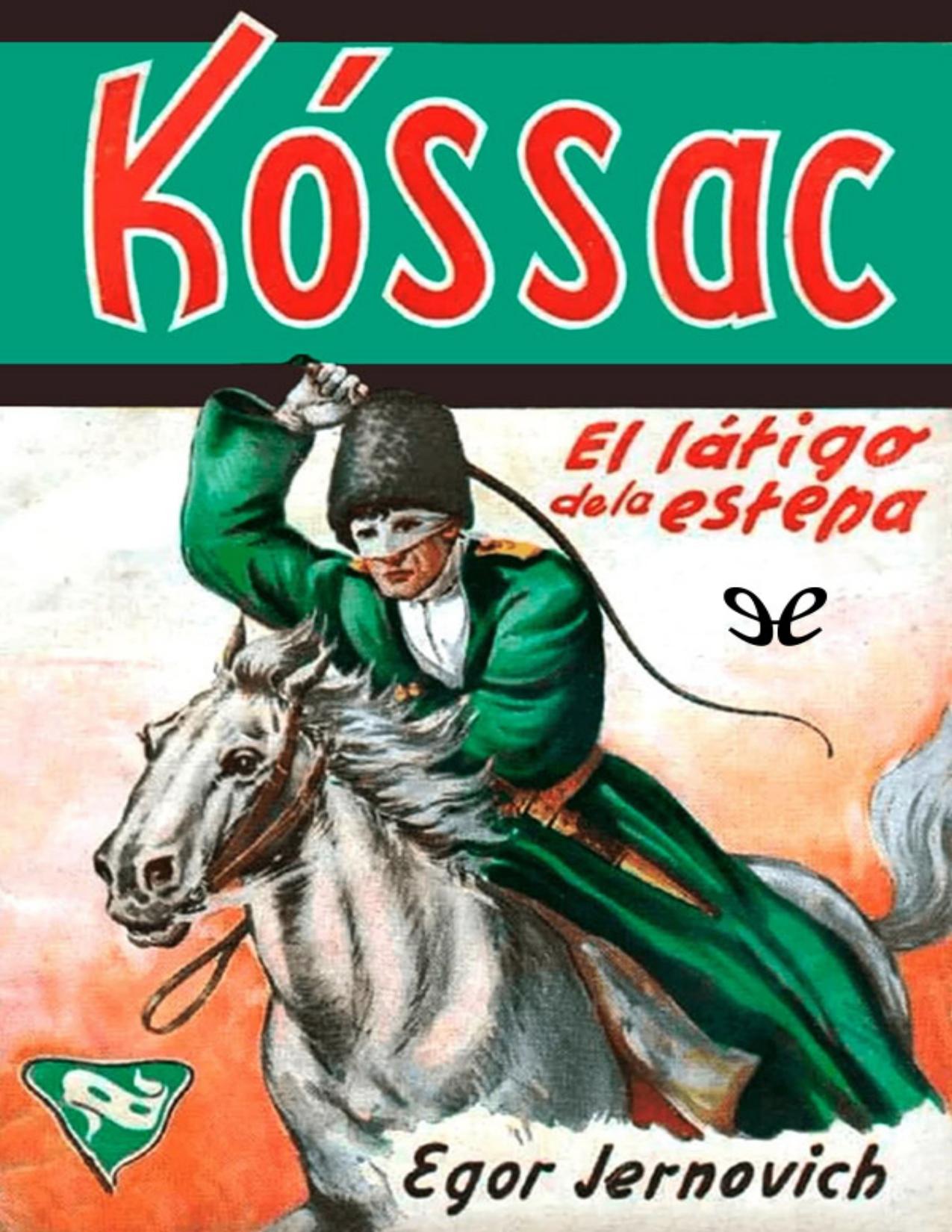 El látigo de la estepa de Egor Jernovich, portada del libro