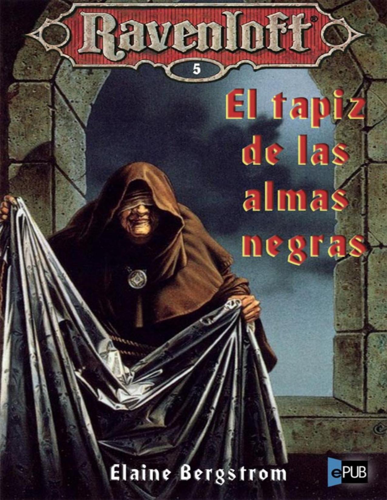 El tapiz de las almas negras de Elaine Bergstrom, portada del libro