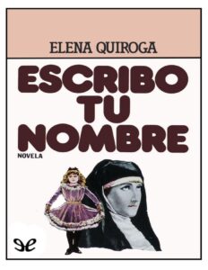 Portada de Escribo tu nombre