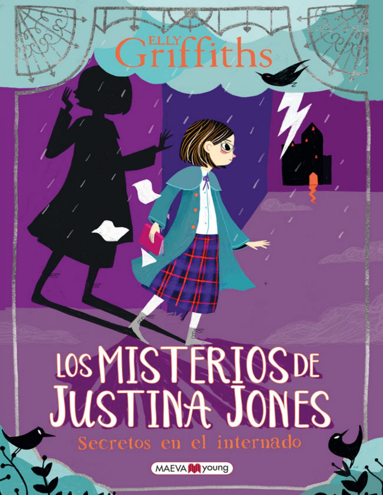 Los misterios de Justina Jones de Elly Griffiths, portada del libro