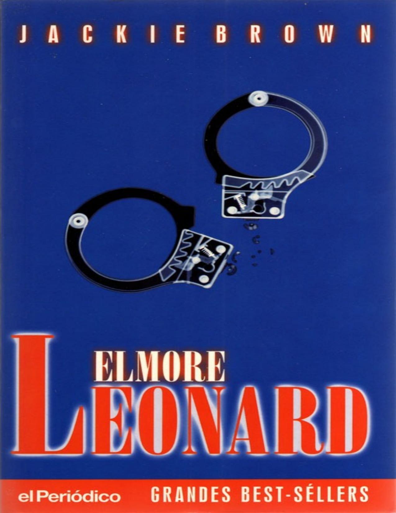 Jackie Brown de Elmore Leonard, portada del libro
