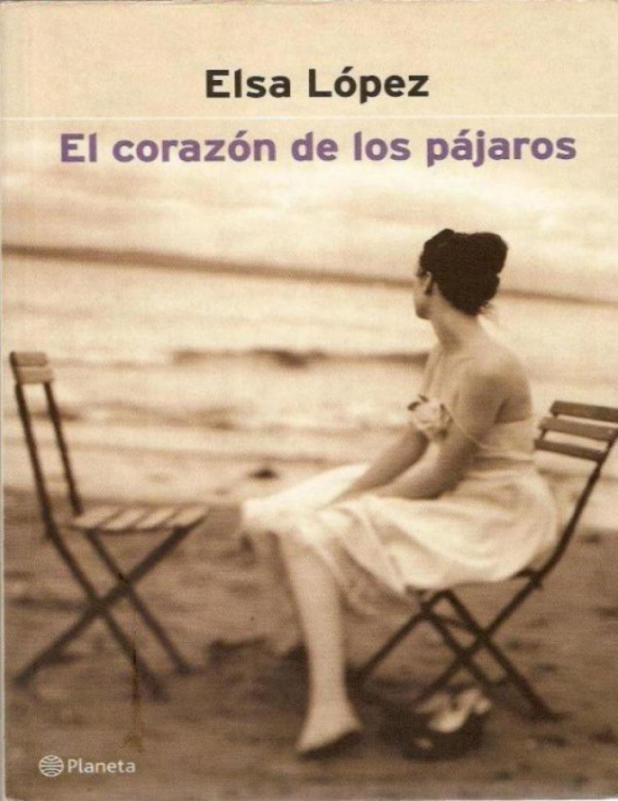 El corazón de los pájaros de Elsa Lopez, portada del libro