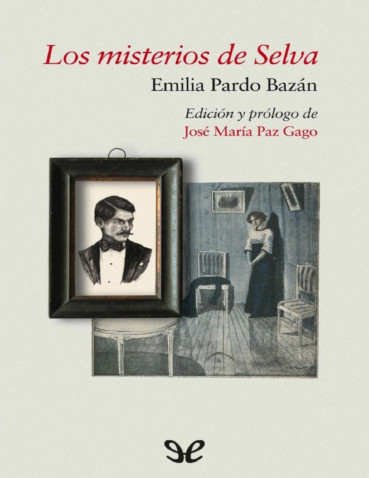 Los misterios de Selva de Emilia Pardo Bazán, portada del libro