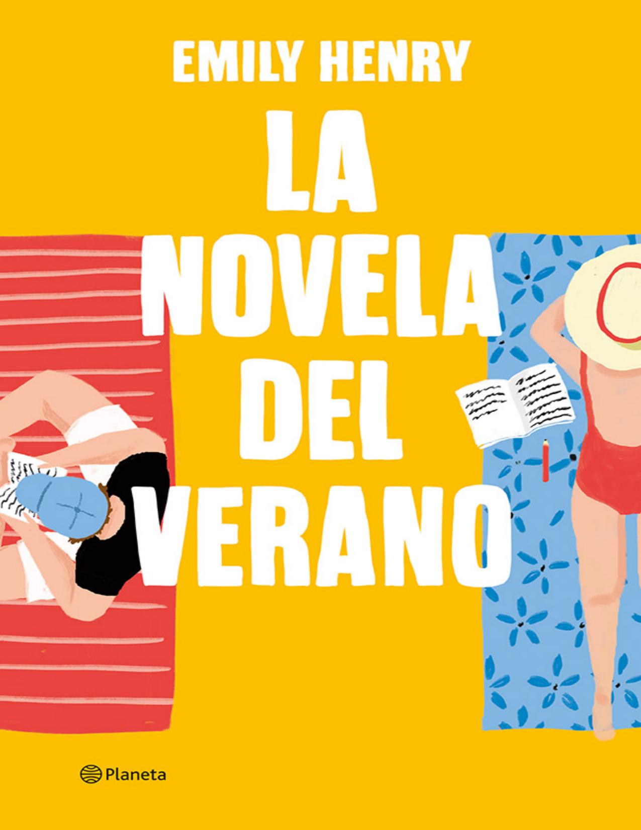 La novela del verano de Emily Henry, portada del libro