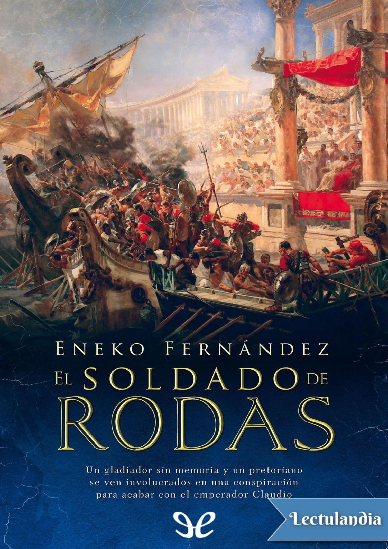 El soldado de Rodas de Eneko Fernández, portada del libro