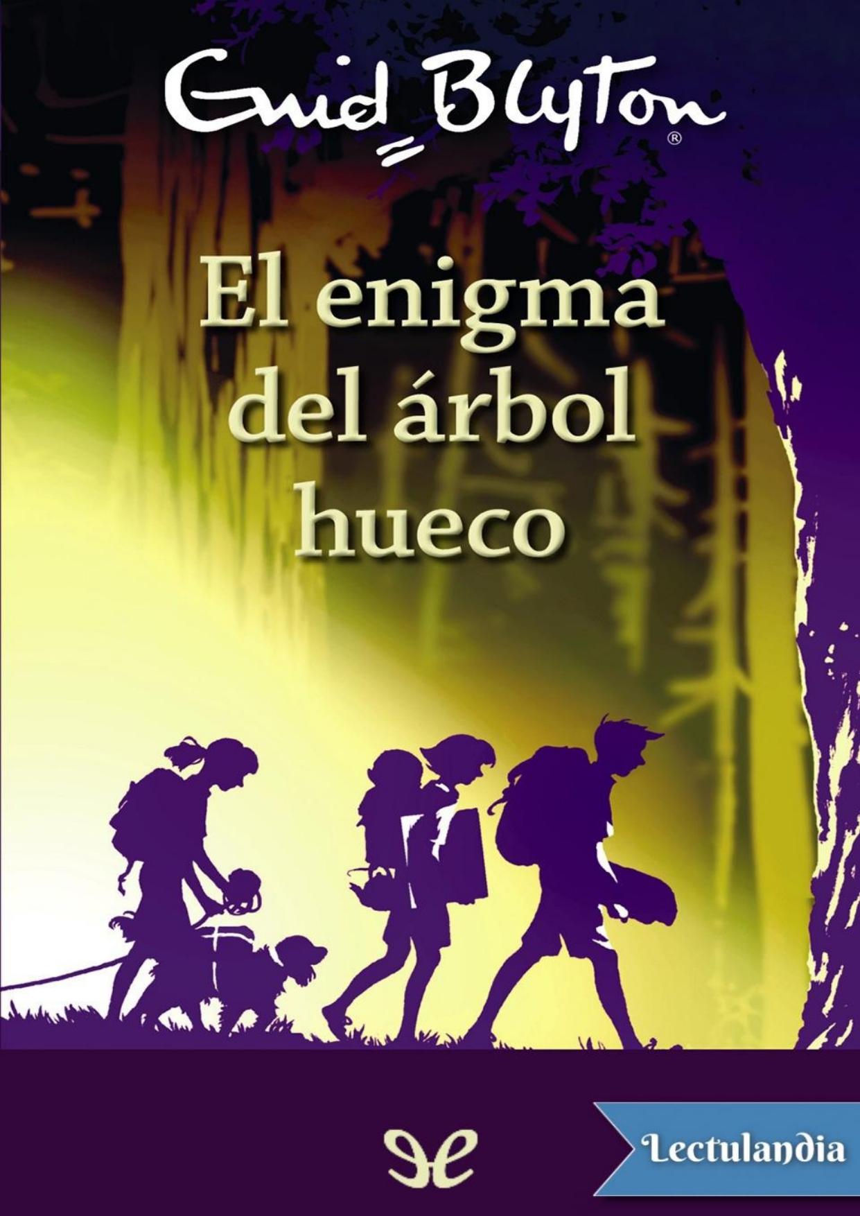 El enigma del árbol hueco de Enid Blyton, portada del libro