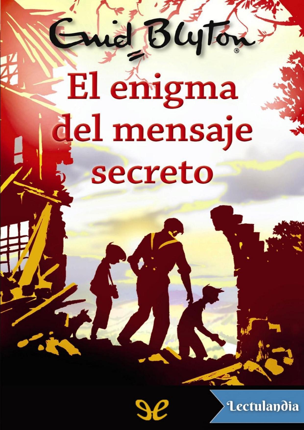 El enigma del mensaje secreto de Enid Blyton, portada del libro