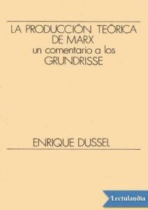 Portada de La producción teórica de Marx. Un comentario a los Grundrisse