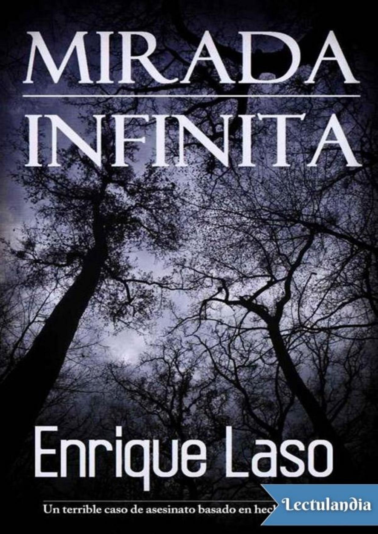 Mirada infinita de Enrique Laso, portada del libro